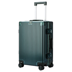 29-Inch PC Suitcase with Aluminum Frame — Large Capacity, Spinner Wheels, TSA Lock, and Telescopic Handle
